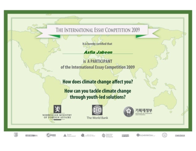 essay contest world bank